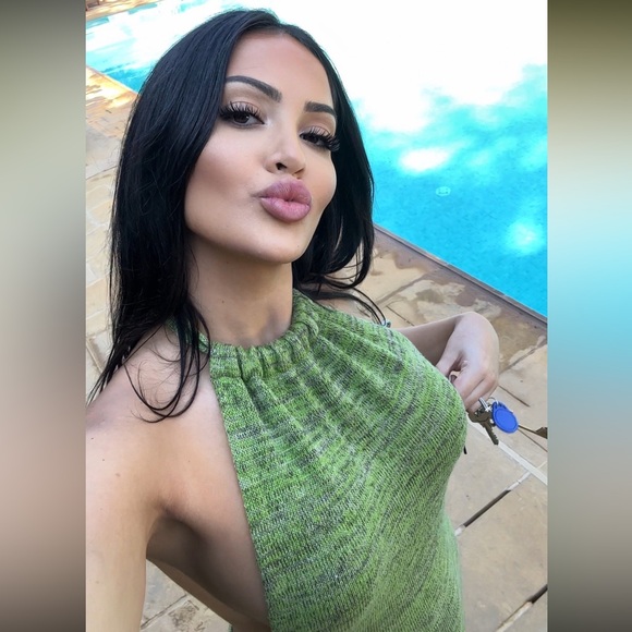 Bamba Swim Bounty Dress - Moss Green - Picture 4 of 8